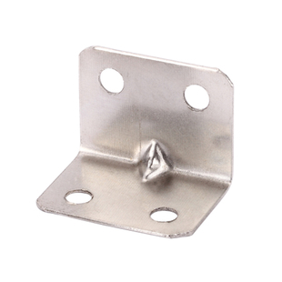 镀锌角码角铁加厚直角L型橱柜衣柜固定支架连接件五金配件配螺丝