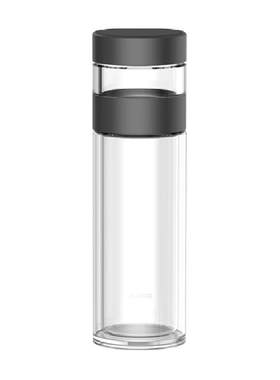 全格茶水分离玻璃水杯