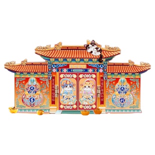 马年冰箱贴定制金属门神磁吸贴故宫南京北京博物院文创旅游纪念品