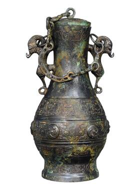 御如意铜摆件复古怀旧