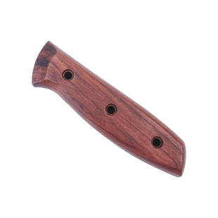 花梨木菜刀柄2片夹柄厨用菜刀切片刀替换固定木把手工刀柄配件74