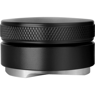 不锈钢咖啡布粉器平底一字三浆螺纹压粉器马卡龙粉锤51mm53mm58mm