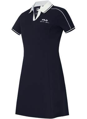 FILA 斐乐官方女苏珊裙连衣裙2026夏新款网球运动裙子简约POLO裙