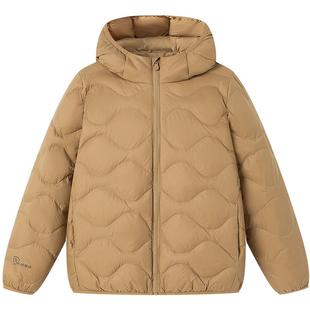 波司登儿童羽绒服2025新款休闲短款轻暖连帽轻薄外套T250135500W