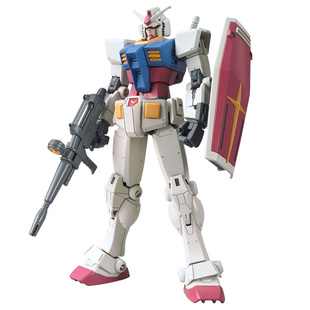 【自营】万代高达拼装模型 HGUC079 1/144 超越全球元祖敢达