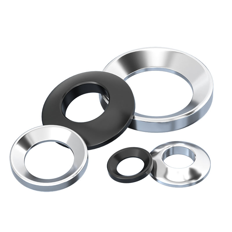 碳钢发黑加硬 GB850锥面垫圈/GB849球面垫圈/凹面凸面垫片M6-M64