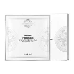 韦雪同款水晶白番茄面膜韩国功效型院线补水去黄气暗沉紧致抗皱