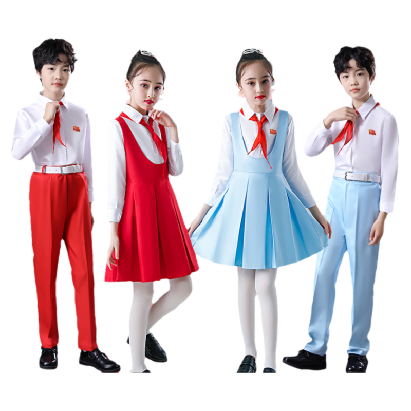 幼儿中小学生冯琳合唱演出服男