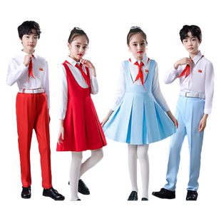 幼儿男女童中小学生朗诵演讲集体大合唱礼服冯琳同款比赛表演出服