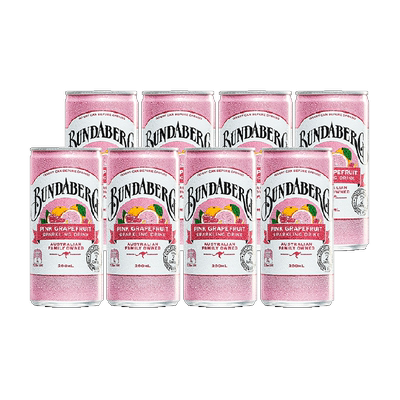 宾得宝进口果汁气泡水200ml×8罐