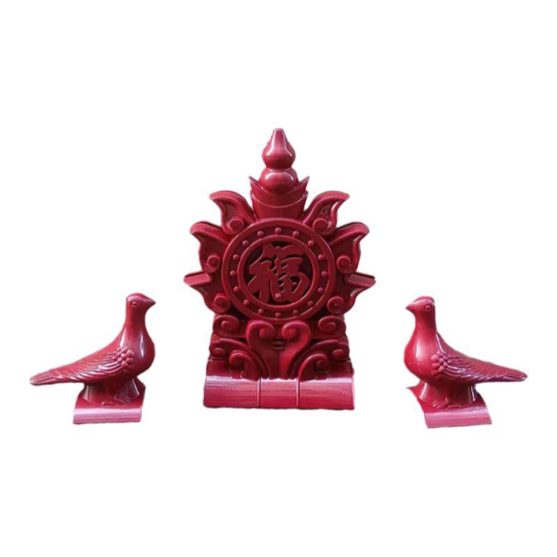 【新款】福星阁 吉星楼 树脂瓦配件屋脊仿古建筑屋顶装饰瓦吉星阁