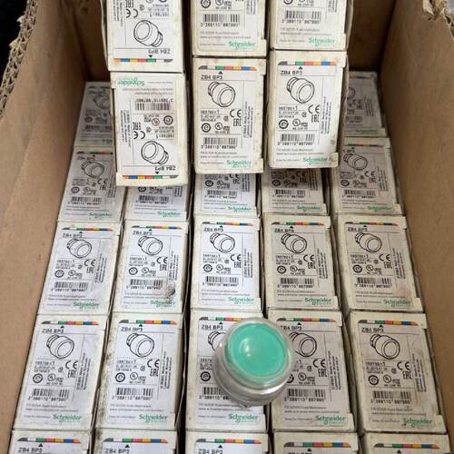 【请询价】按钮开关头ZB4BP3，绿色，有41个使用的，看