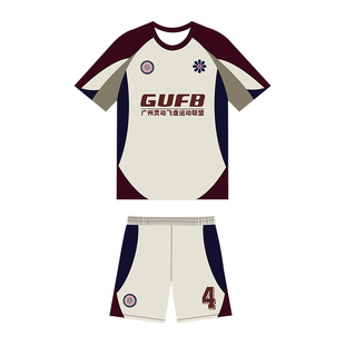 定制短袖飞盘服套装羽毛球排球足球比赛队服运动T恤订做印字图案