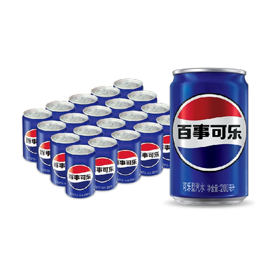 百事可乐劲爽mini罐200ml*20罐