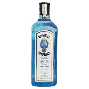 Bombay Sapphire/孟买蓝宝石金酒杜松子酒鸡尾酒基酒英国原装进口