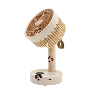 摇头桌面小风扇学生宿舍办公室桌上超静音usb充电款小型制冷长续航2026新款大风力家用落地电风扇工位台式扇