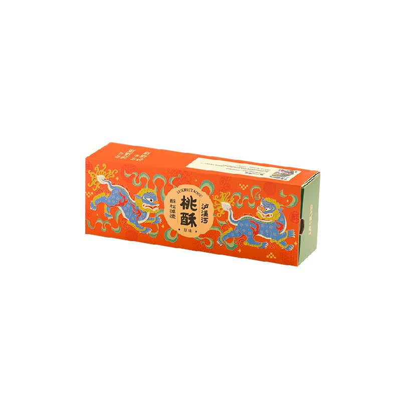 泸溪河传统工艺桃酥礼盒320g