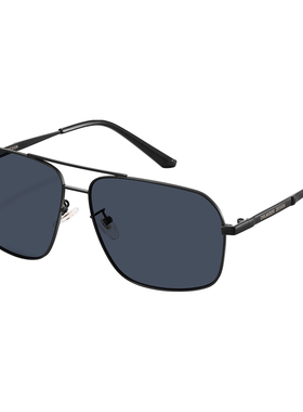 偏光方形商务男太阳眼镜