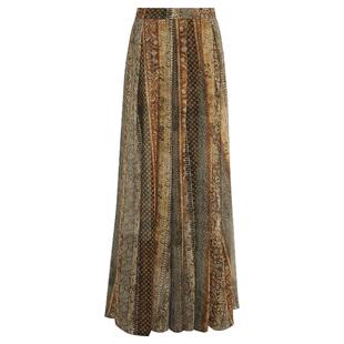 预售COCOBELLA侘寂国风半身裙女26春夏新中式条纹大摆长裙HS0072