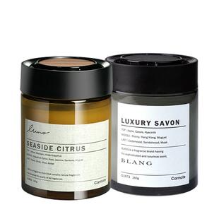 日本快美特车载香薰汽车香水车用除异味车品摆件香膏高档持久淡香