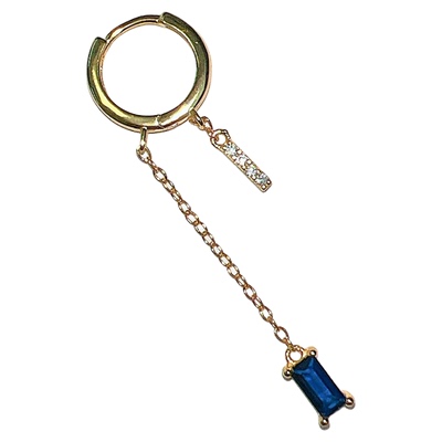 VIYAMI仙气925银叠戴耳环