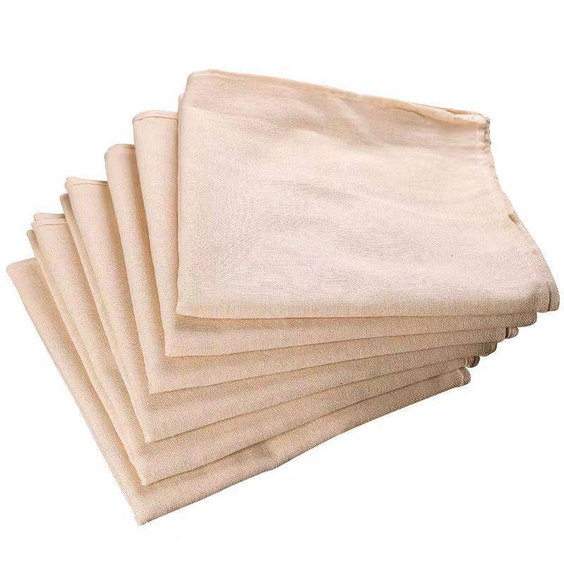 纯棉纱布豆浆过滤布豆腐包布蒸饭布笼布粗布细布遮盖布食用白沙布