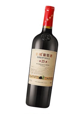 特藏葡萄酒中粮长城红酒整箱