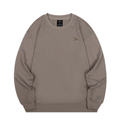 安踏卫衣男美式秋季长袖T恤复古