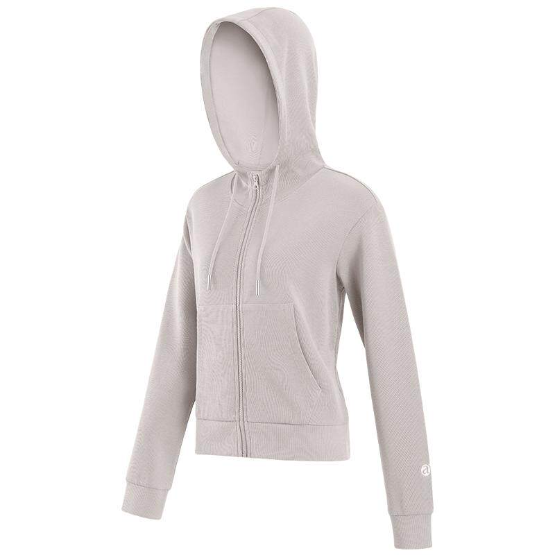 骆驼休闲运动服套装秋冬外套女开衫连帽跑步上衣健身服瑜伽两件套