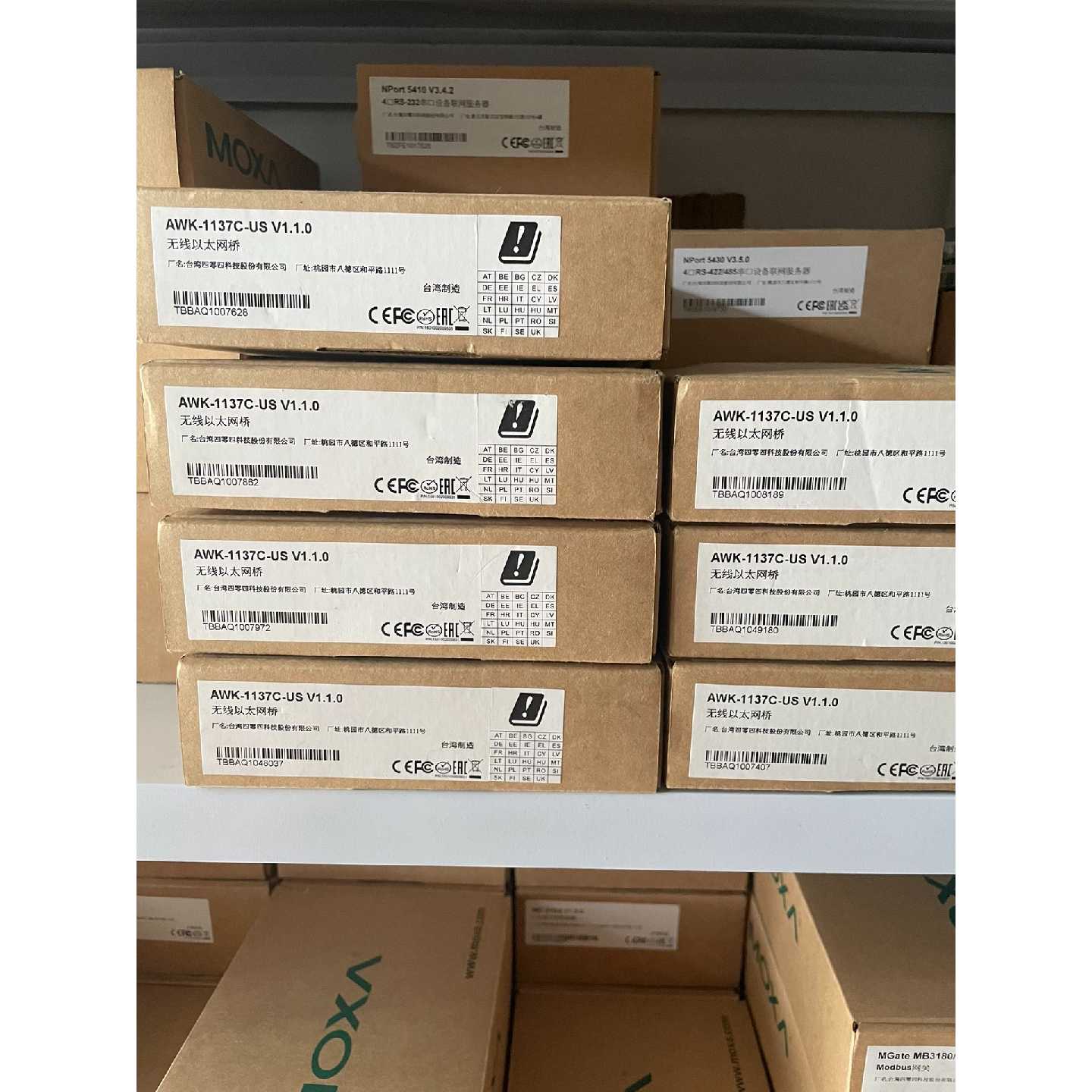 MOXA摩莎 AWK-1137-US 1131-EU 全