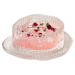 玻璃甜品碗家用高级感酸奶水果碗糖水银耳羹燕窝碗个人专用餐具