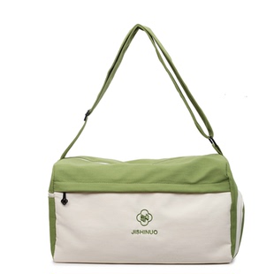 健身包干湿分离独立鞋仓女士小号训练包女生游泳包圆筒运动瑜伽包