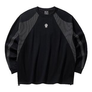 安踏凯里欧文Hela卫衣长袖T恤男款夏季美式情侣套头衫正品上衣女