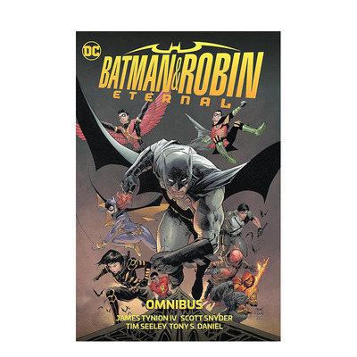 【现货】英文原版 蝙蝠侠与罗宾 不朽传奇 选集 Batman & Robin Eternal Omnibus 英文漫画进口原版书籍 善优图书
