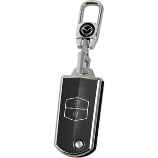 适用马自达M6M3 3星骋马六睿翼汽车遥控器保护套钥匙壳高档钥匙包