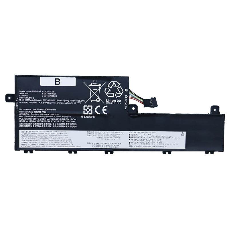适用于联想 ThinkPad P15V Gen 1 电脑 L19L6P72 L19C6P72内置笔记本电池