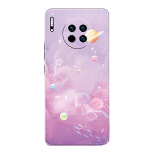 适用华为mate30手机壳mate30pro新款2025年5g全包mate30e防摔mate30epro简约por时尚pr0紫mete蓝粉黄保护套