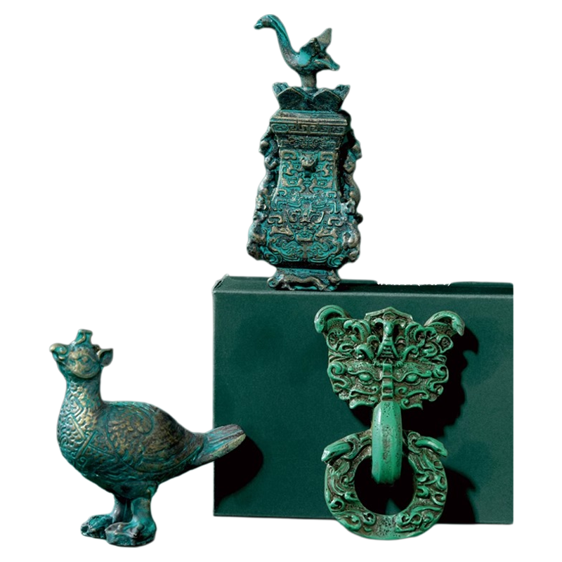 春秋战国时代冰箱贴南京苏州西安馆北京故宫博物院文创纪念品摆件