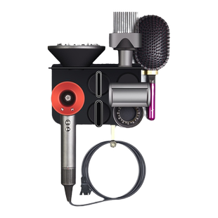 适用戴森吹风机架免打孔dyson电吹风挂架HD15支架hd07置物收纳架