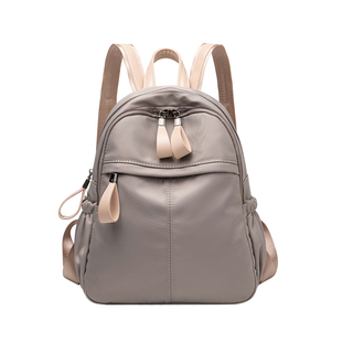 双肩包女2025夏新款牛津布大容量女士背包简约百搭旅行通勤出行