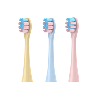 teetips适配combo儿童电动牙刷头宝宝替换软毛小章鱼彩绘魔术耳朵