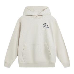 李宁卫衣2026春季新款男子韦德系列宽松套头连帽运动上衣AWDW011