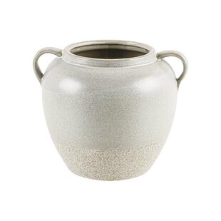 HarborHouse美式家居轻奢高级插花摆件复古双色陶瓷花瓶Benson