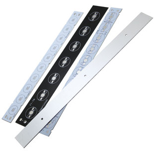 led大功率灯珠铝基板3535灯珠RGB六脚铝板长条方形PCB电路线路板