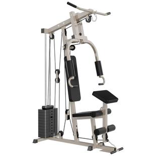 研博单人站综合训练器多功能一体组合器械家用高位下拉健身器材