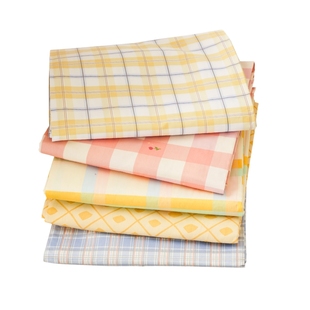 花花造梦 少女心原创百搭jk格纹全棉100床单床笠单件纯棉 可定制