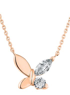 TWINSLULU优雅贵气感蝴蝶项链