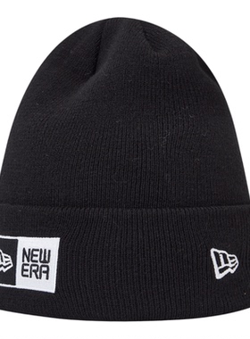 NewEra刺绣logo针织毛线帽