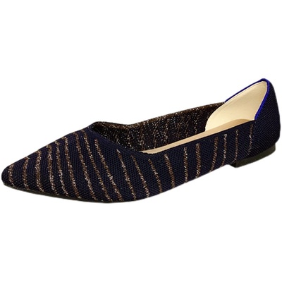 rerejoy2021春夏飞织款单王妃鞋