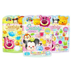 迪士尼亚吉藤家联名DHA益生元水果味软糖60g节日QQ糖橡皮糖果食品